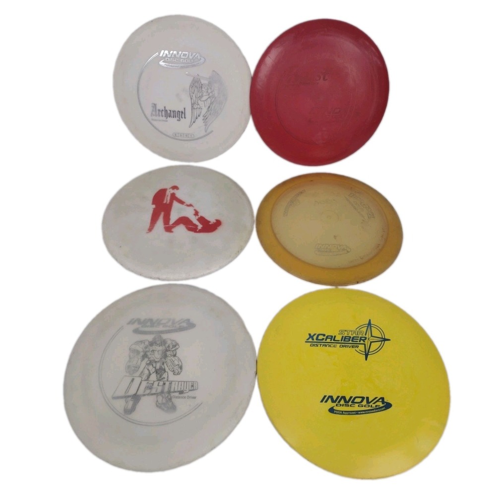 Innova 6 Disc Lot - Destroyer XCaliber Beast TeeDevil Archangel